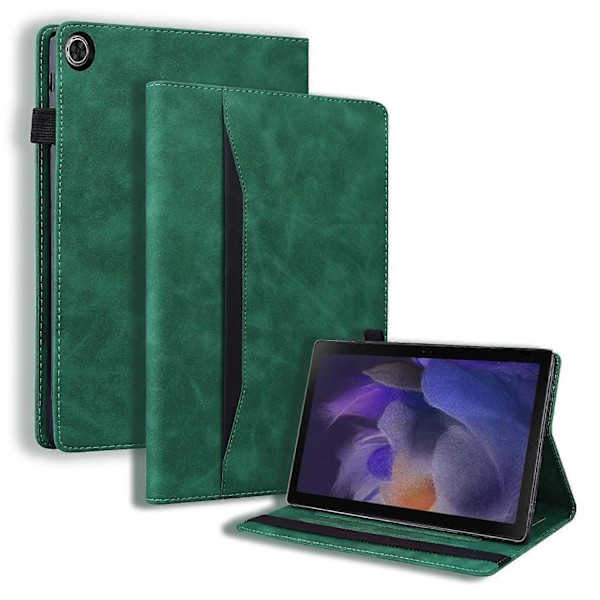 Plånboksfodral i PU-läder med anti-dropp stativ för Samsung Galaxy Tab A9 surfplatta Multicolor Style B