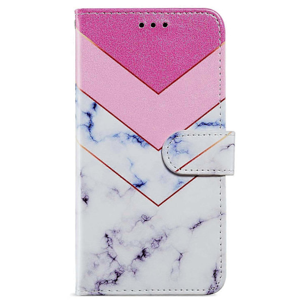 Til Oppo A58 4G Etui PU Læder Mønster Wallet Telefon Cover med Rem Multicolor Style C