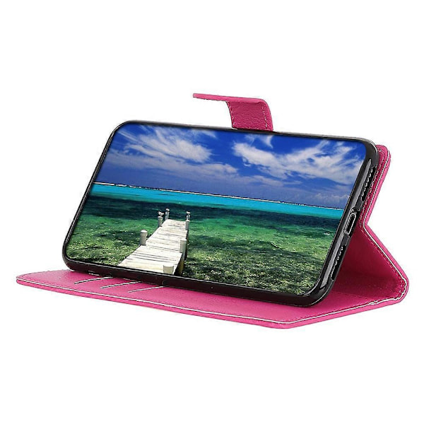 Klassisk PU læder Wallet Phone Stand Case til Samsung Galaxy Xcover 5 Multicolor Style C