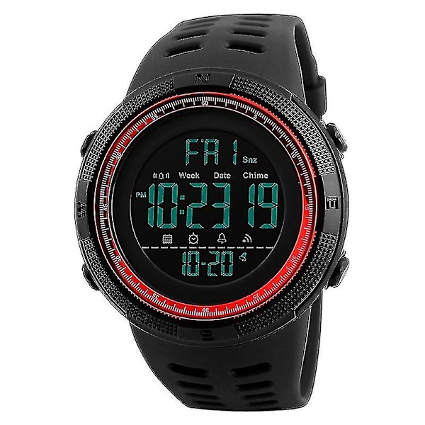 Skmei 1251 50m Vattentät Watch Watch Black