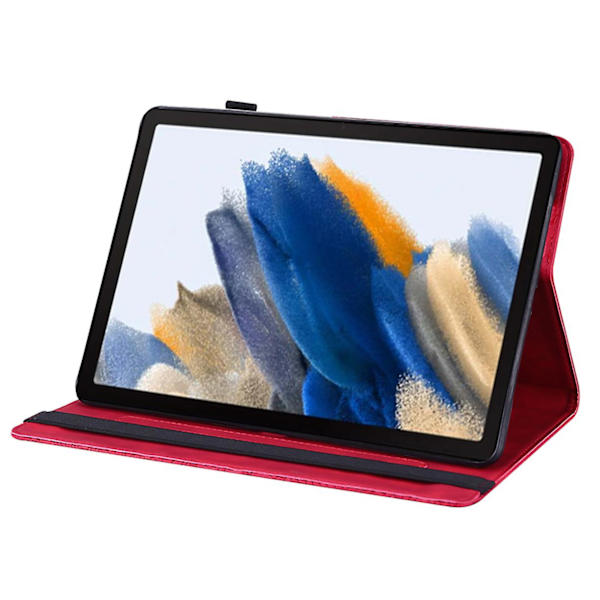 Pu- case för Samsung Galaxy Tab A9+, cover för surfplatta Red