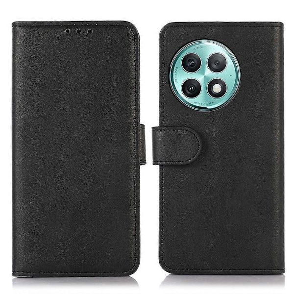 Læder Flip Cover til OnePlus Ace 2 Pro 5G med pung, stativ og tekstur af kohud Multicolor Style A