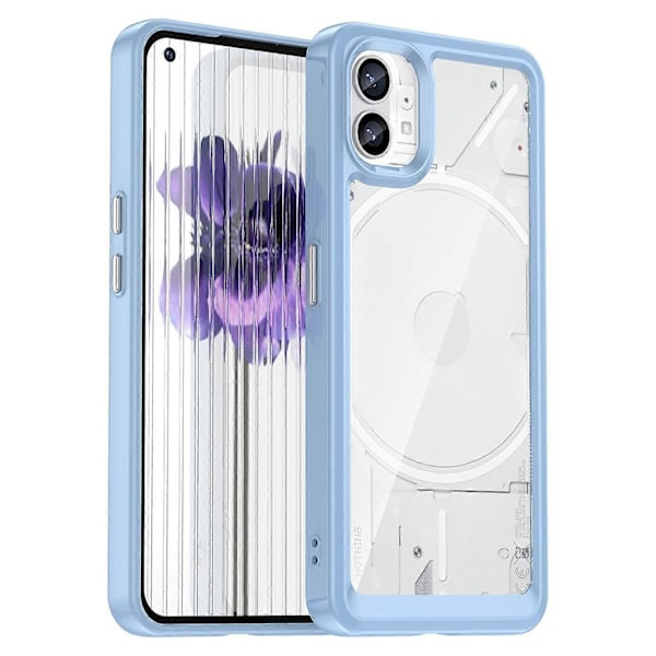 Telefonfodral för Nothing phone (1) 5G, Reptåligt Hybrid TPU+Akryl Baksida Multicolor Style D