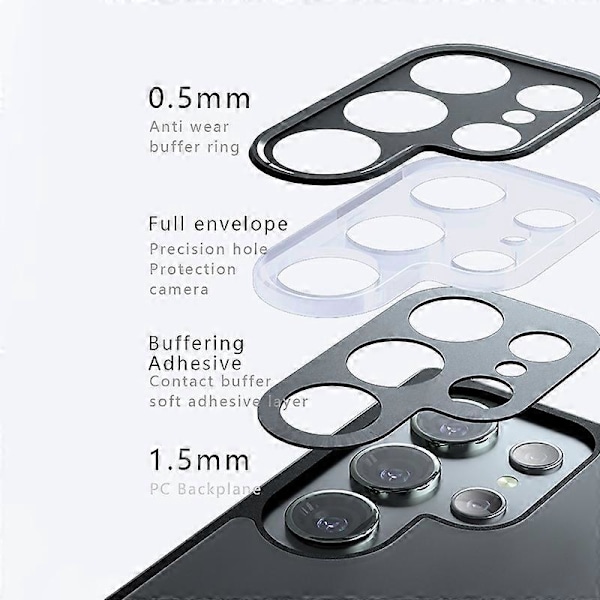Skal för Samsung Galaxy S24 Ultra TPU+PC Förstärkta Hörn