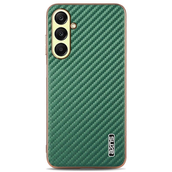 AZNS Samsung Galaxy A26 5G -kotelo, galvanointi, hiilikuitukuvio, PU+TPU-puhelinkuori Multicolor Style D