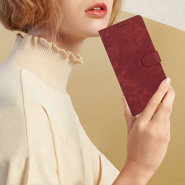 PU-lommebokdeksel til Xiaomi Redmi 12C 4G, hudvennlig stativ Multicolor Style G
