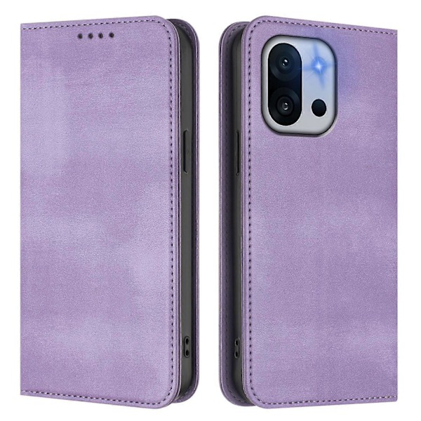 For OnePlus 13T 5G Wallet Cases Retro Tekstur RFID-blokering Læder Telefon Cover Multicolor Light Purple