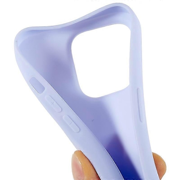 Svart Matt Flexibelt TPU-skal för iPhone 14 Pro, Repskyddande Skyddande Mobilskal Multicolor Style G