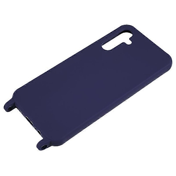 Matt TPU-skal med lång snodd för Samsung Galaxy A05s 4G Multicolor Dark Blue
