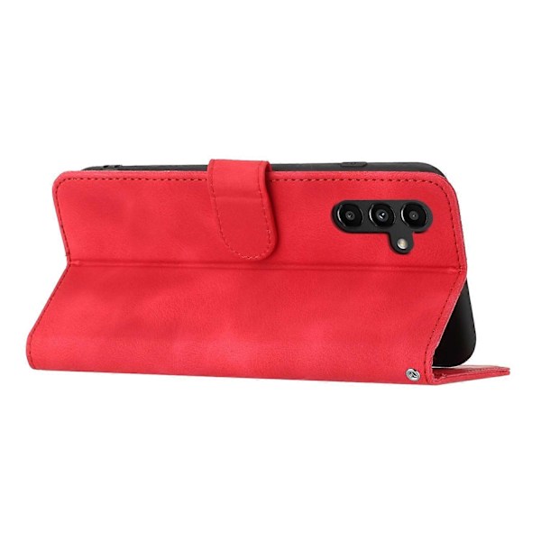 YX003 Plånboksfodral i PU-läder med Ställ för Samsung Galaxy A54 5G, Präglat Mönster Multicolor Style E