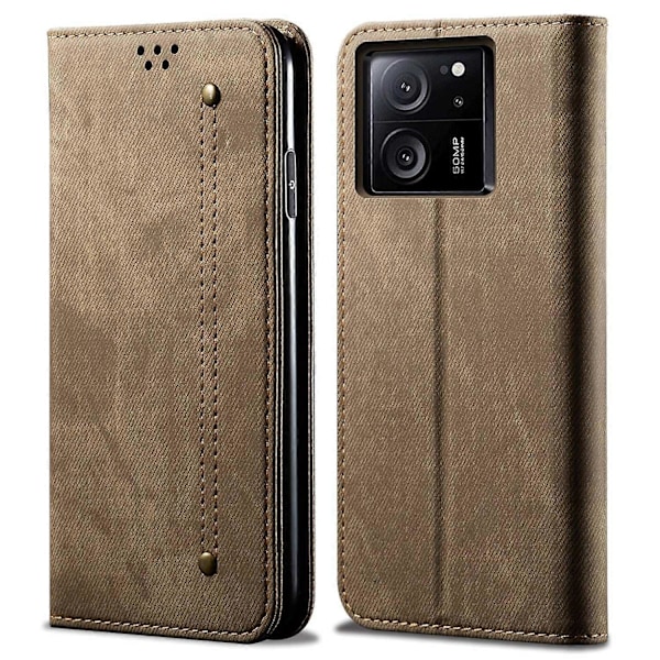 Til Xiaomi Redmi K60 Ultra/13T Pro/13T Cover Stødsikre Hjørner Læder Telefon Shell Wallet Multicolor Style B