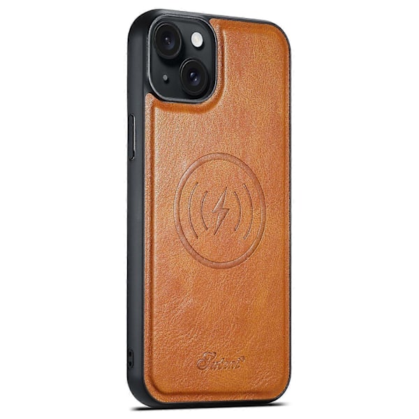 SUTENI H17 Deksel til iPhone 14 Plus Kompatibelt med MagSafe Avtakbar Kortholder Telefonskall Multicolor Khaki