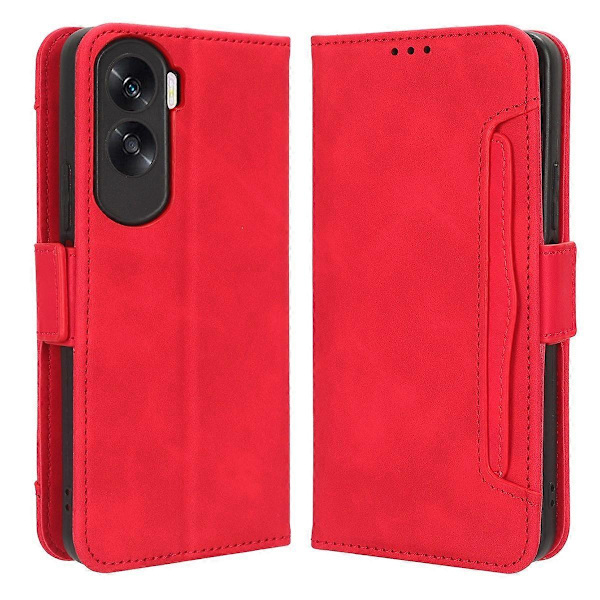 Honor 90 Lite 5G/X50i 5G Monipaikkainen Korttikotelo PU-Nahkainen Puhelinkotelo Jalustalla ja Lompakolla Multicolor Style C