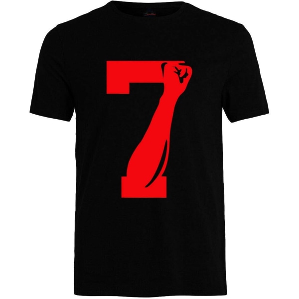 7 Seven Fist Up United We Stand Unisex T-shirt Colin Kaepernick Inspirerad 49er -vuxen, 3xl Black M