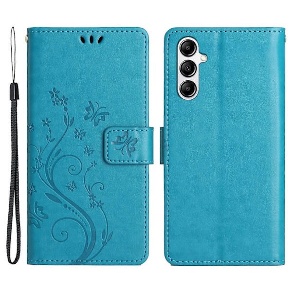 PU-lommebokdeksel med stropp til Samsung Galaxy A56 5G Multicolor Style B