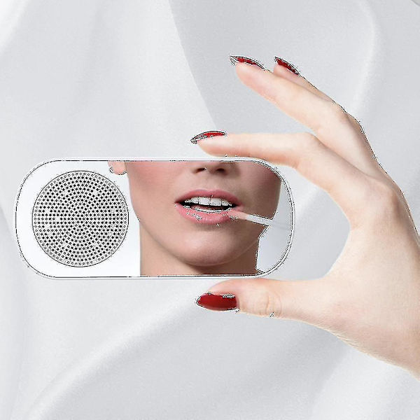 Led väckarklocka för Bluetooth högtalare, FM-radio, familj (vit)