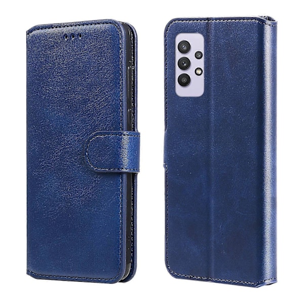 Kvalitets Plånboksfodral Ställ Flip Läder Skal för Samsung Galaxy A32 4G (EU Version) Multicolor Style A