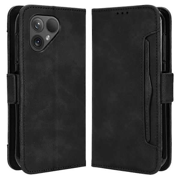 Fairphone 5 Kotelo Naarmuuntumaton Folio Flip PU Nahkainen Puhelinlompakkokotelo Multicolor Style B
