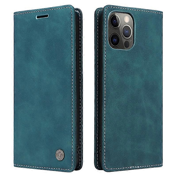 006-sarjan iPhone 15 Pro -kotelo PU-nahkainen puhelinkotelo lompakkotelineellä Multicolor Style A