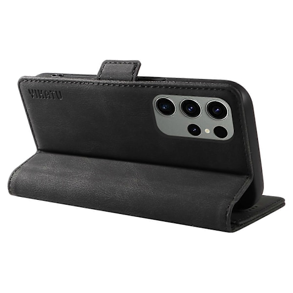 YIKATU YK-005 Telefonpung Etui til Samsung Galaxy S23 Ultra med Hudvenligt Læder og Støttefunktion Multicolor Style E