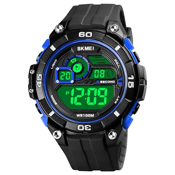 Skmei 1756 Men Sports Luminous Electronic Watch Blue