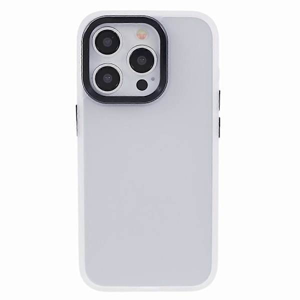 FULEXIN TPU+Akrylskal för iPhone 15 Pro, Falltåligt Telefonskal Hudvänligt Baksida Multicolor Style H