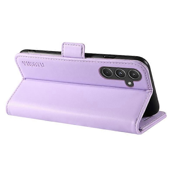 YIKATU YK-003 Plånboksfodral i Läder med Magnetlås för Samsung Galaxy A55 5G Multicolor Light Purple