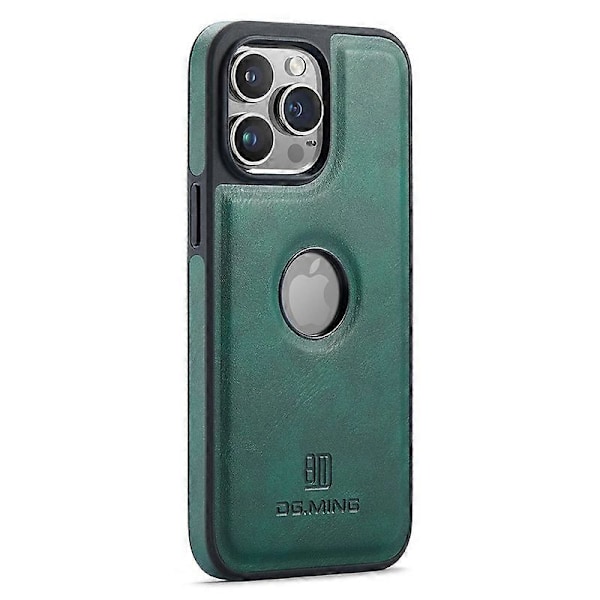 Skal för iPhone 15 Pro med logovy, Stöttåligt PU-läder+PC+TPU-skydd Multicolor Style C