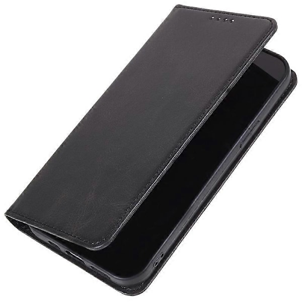 För Samsung Galaxy S22 5G Magnetisk Plånboksfodral Kalvtextur PU Läder Skal Multicolor Style A