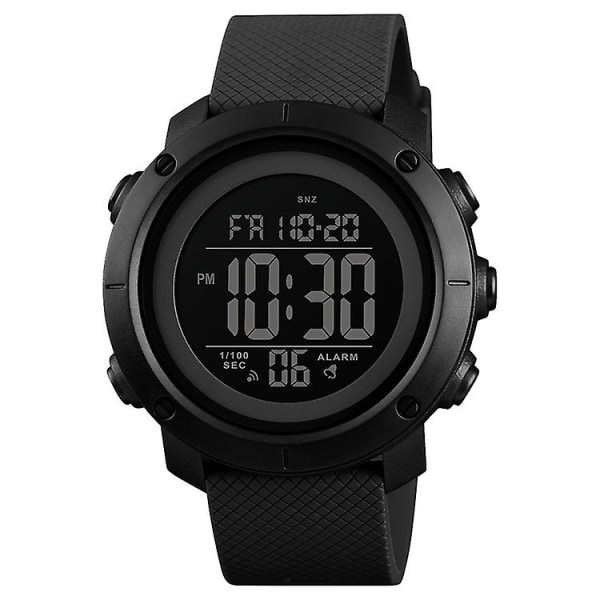 Skmei 1426 utomhus vattentät självlysande elektronisk watch Black