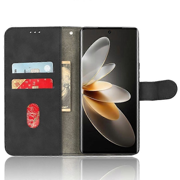 PU-lædercover med pung, flip-stativ og hudvenlig mobiltelefonetui til vivo S16/S16 Pro/V27 5G/V27 Pro 5G Multicolor Style A