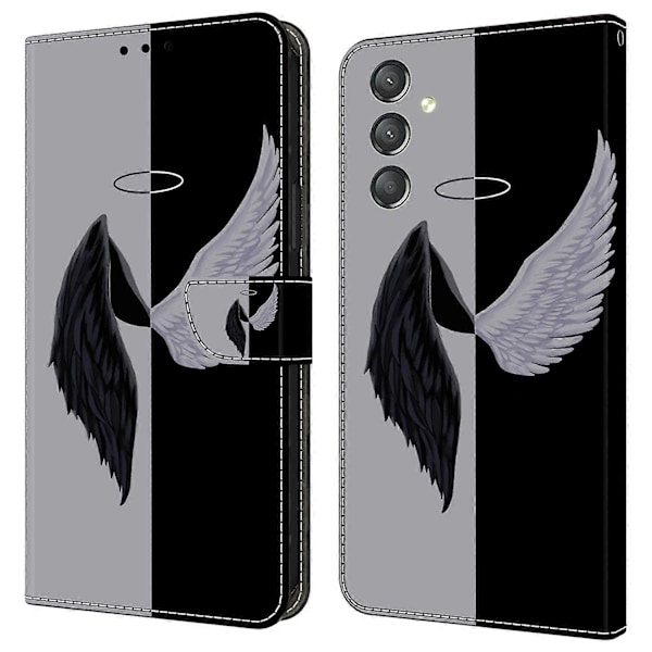 Skal Stöttåligt Plånboksfodral för Samsung Galaxy A24 4G (162.1 x 77.6 x 8.3mm) Multicolor Style P