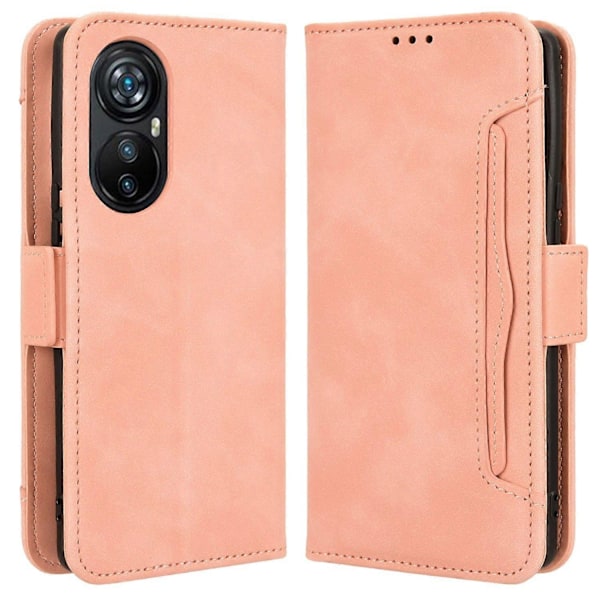 Blackview A200 Pro -kotelon lompakkoteline puhelinkuori usealla korttipaikalla Multicolor Style B