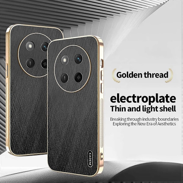 Yhteensopiva Honor X60 Pro 5G puhelinkuoren kanssa Multicolor Black
