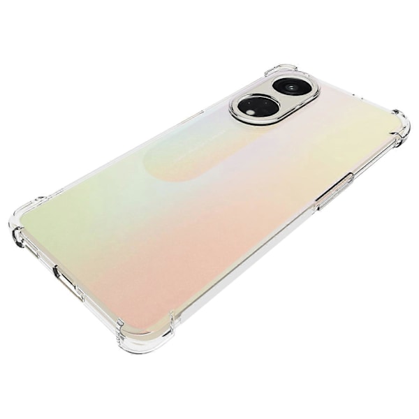 Mjukt TPU Genomskinligt Skal för Oppo Reno8 T 5G/A1 Pro 5G Halkfritt Skyddande Mobilskal