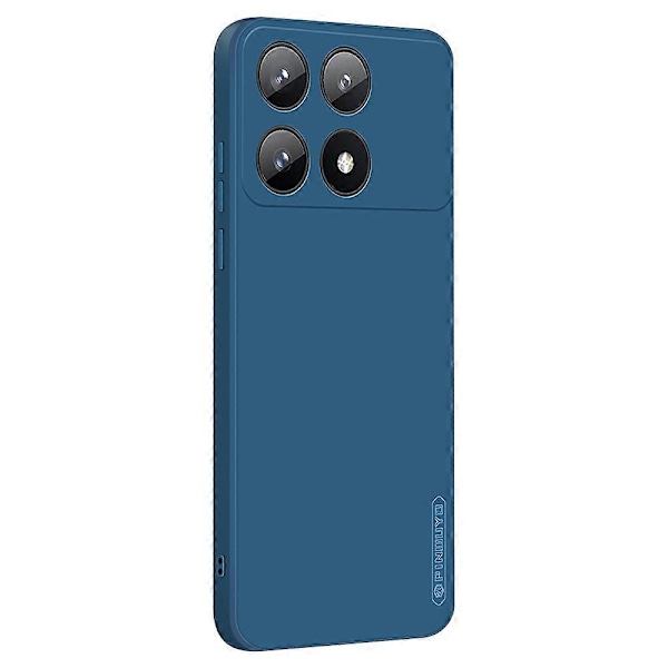 PINWUYO JK Touching Series Deksel for Xiaomi Redmi K70E 5G/Poco X6 Pro 5G Anti-ripe Myk TPU Bakside C Multicolor Navy Blue