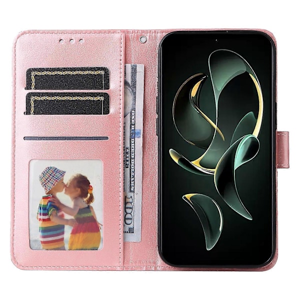Til Xiaomi Redmi K60 Ultra/13T/13T Pro Etui Wallet Anti-ridse PU Læder Magnetisk Telefon Cover Multicolor Style E