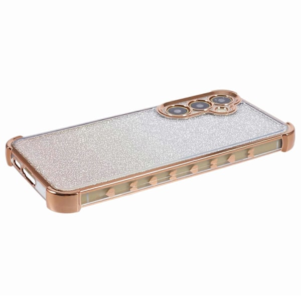 TPU-deksel med glittergradient og elektroplettering for Samsung Galaxy A55 5G Multicolor Style C