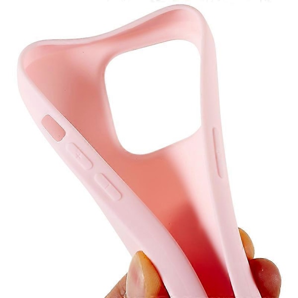 Svart Matt Flexibelt TPU-skal för iPhone 14 Pro, Repskyddande Skyddande Mobilskal Multicolor Style H