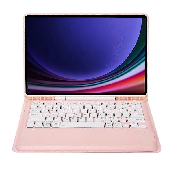 Tyyppi G A810B Samsung Galaxy Tab S10+/S9 FE+/S9+ 12.4\" X610/X616 irrotettava Bluetooth-näppäimistö Multicolor Style C
