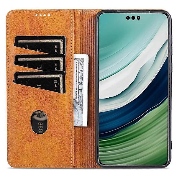 AZNS Etui til Huawei Mate 60 Pro Magnetisk Lukning Tegnebog Læder Cover Multicolor Style B