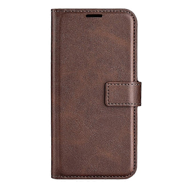 Til Samsung Galaxy S25 Ultra Stand Case Anti-Scratch Kalvetekstur Læder Telefon Cover Multicolor Style G