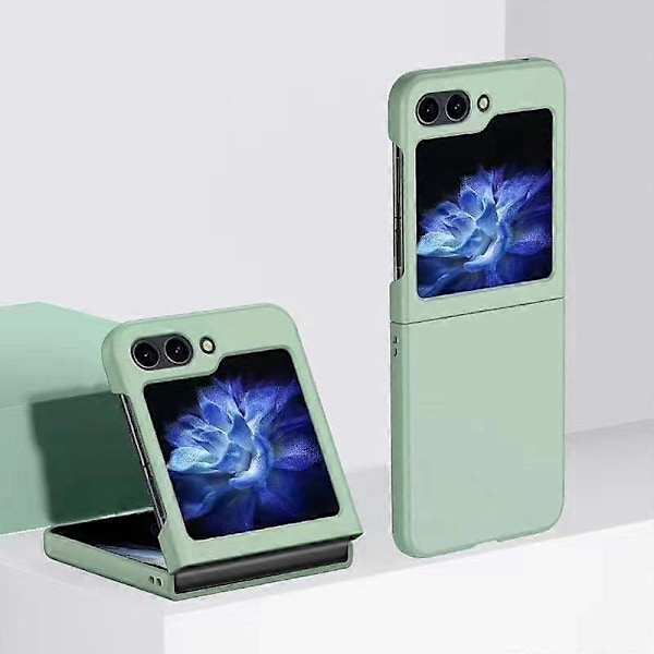 För Samsung Galaxy Z Flip5 5G Slim Hårt PC Telefonfodral Gummibelagd Stötsäkert Skydd Multicolor Style C