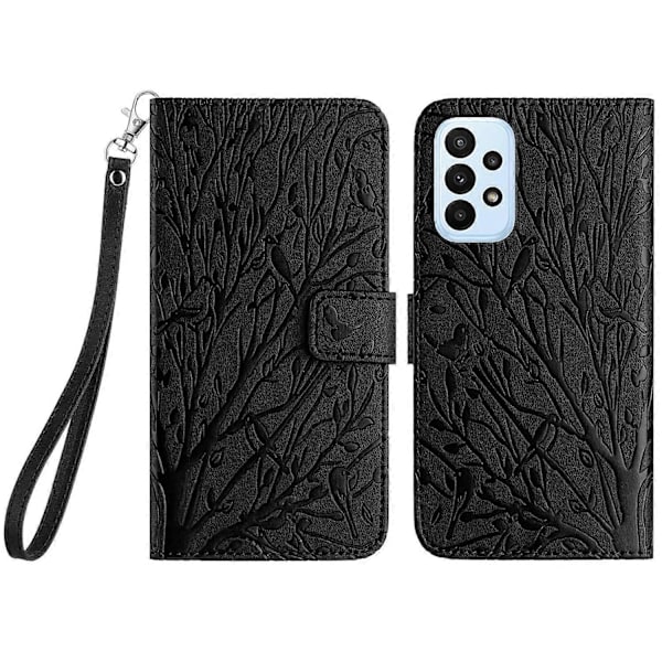 Læder Wallet Telefon Cover til Samsung Galaxy A33 5G Etui Stand Shell Multicolor Style C