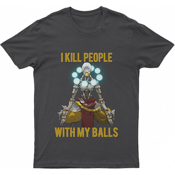 Officiell Zenyatta Overwatch I Kill People With My Balls T-shirt, från 22,99 dollar, liten-4x-stor M