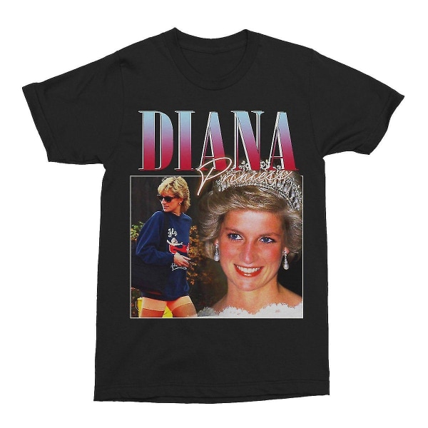 Prinsessan Diana Vintage T-shirt Xl