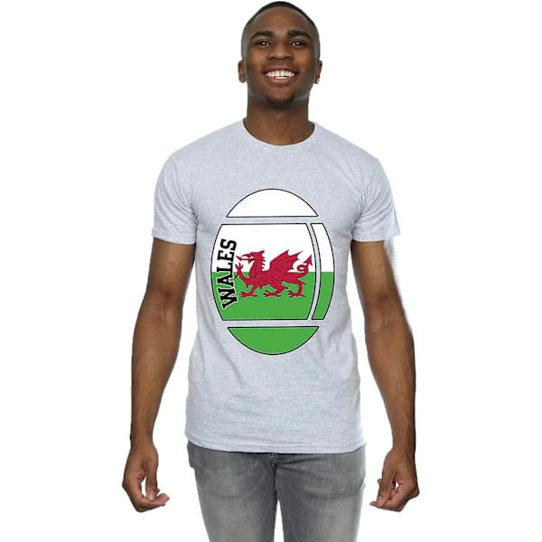 Yleinen miesten rugby Walesin rugby-lippupaita aikuisten koot S-3xl Txu204 Sport Grey M