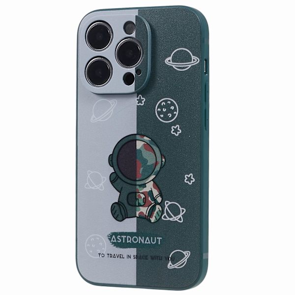 Tpu phone case för Iphone 14 Pro, mönsterutskrift anti-scratch cover Style G