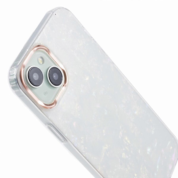 iPhone 15 TPU+PC Naarmuuntumaton Puhelinkuori IMD-kuvioitu Takasuojakotelo Multicolor Style E