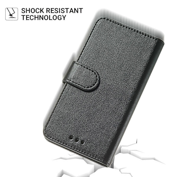 Flipfodral med Ställ för iPhone 15 Plus Enfärgat PU Läder Plånboksfodral Multicolor Style A